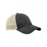 MOD. B672:Vintage Black, 100% cotton, mesh, Stone, One Size
